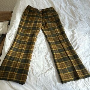 LL Bean size 2 cool plaid pants!